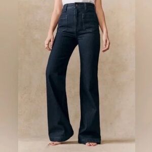Sezane The 70’s Indigo Jeans Size 42 / Size 10